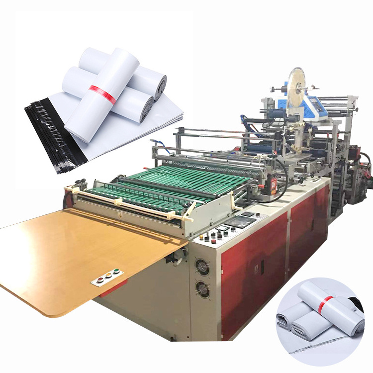 Plastic Mail Bag Making Machine Mailing Courier Bags Production Machine