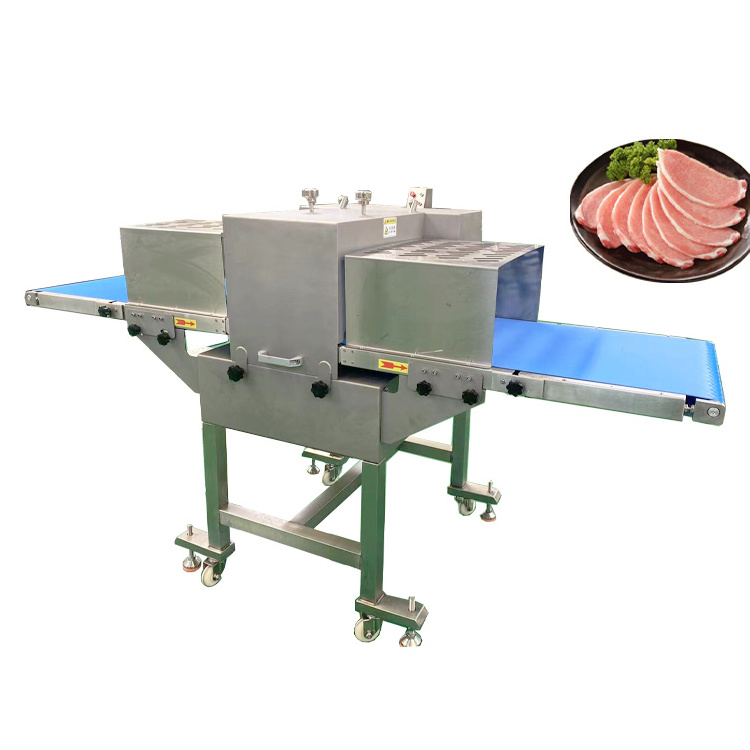 Shawarma Meat Slicing Machine Chicken Breast Meat Slicer Machine Slicing Fresh Meat Slicer