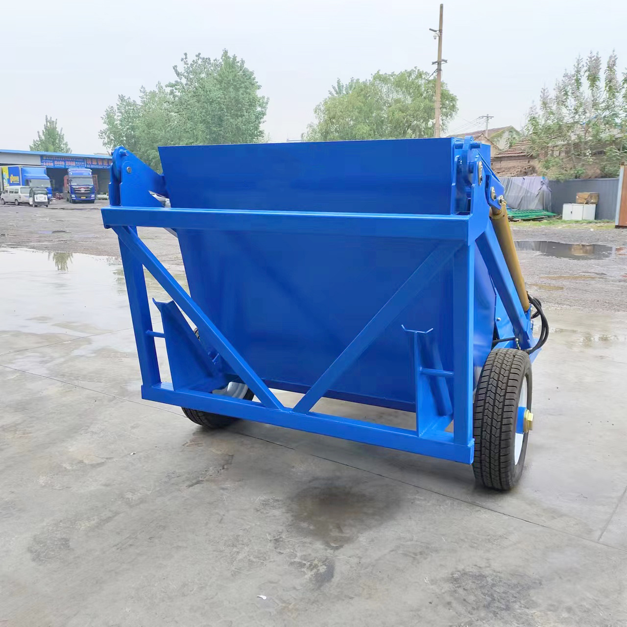 Heavy Duty Rock Stone Picking Picker Stone Removal Machine