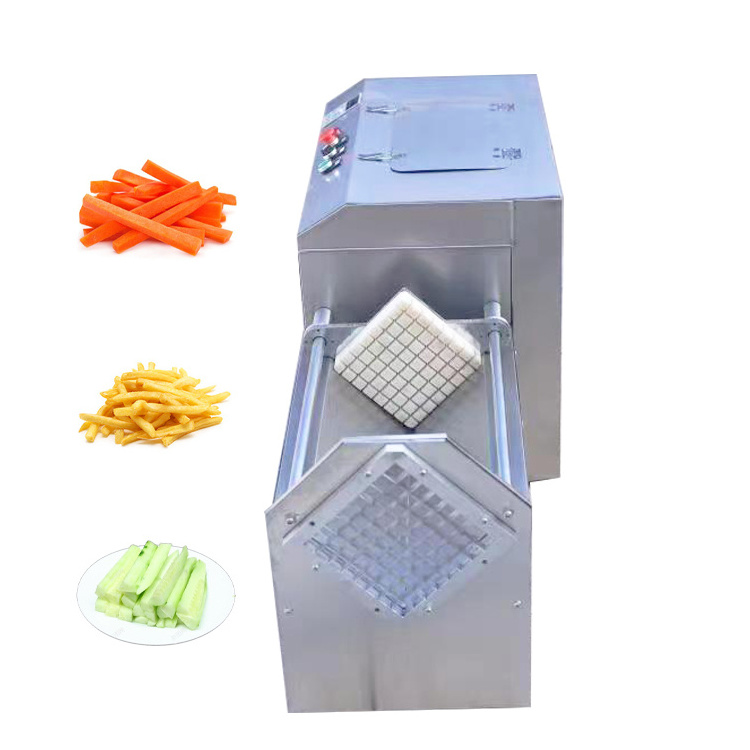 Small Potato Cutter Potato Chips Cutting Making Machine Root Vegetable Strip Cutting Machine