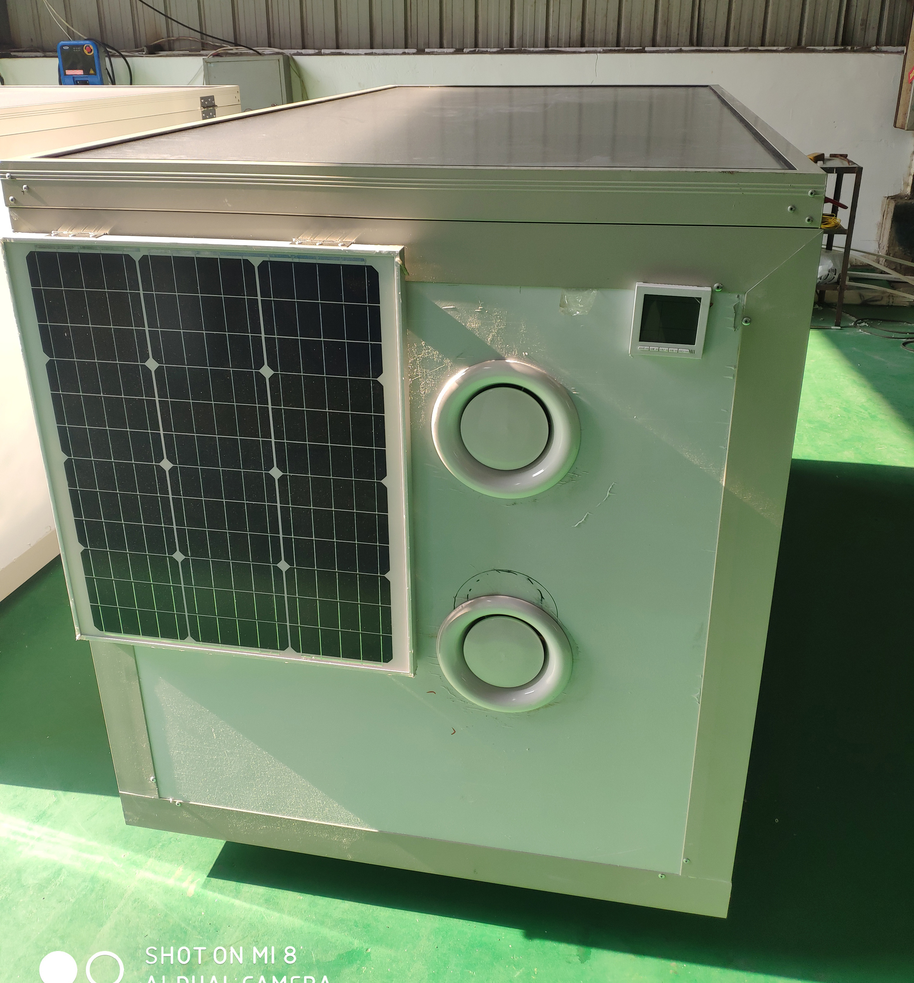 Small Mobile Food Meat Fish Herb Corn Solar Dehydration Drying Machine