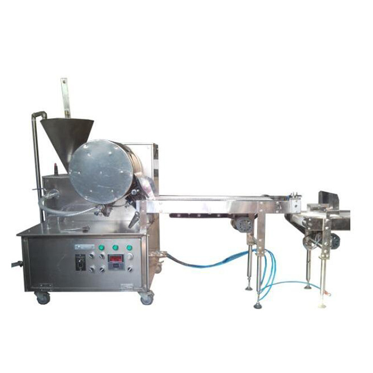 Dough Sheet Meat Roll Automatic Round Mini Spring Roll Samosa Skin Making Machine