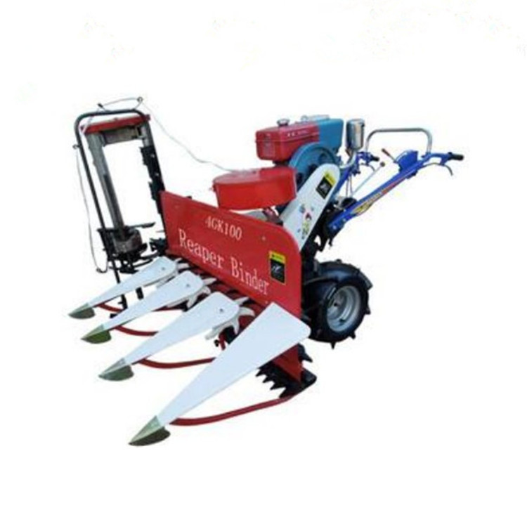 Good Performance Mini Rice Sesame Harvester Reaper Binder Machine