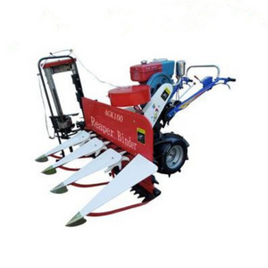 Good Performance Mini Rice Sesame Harvester Reaper Binder Machine