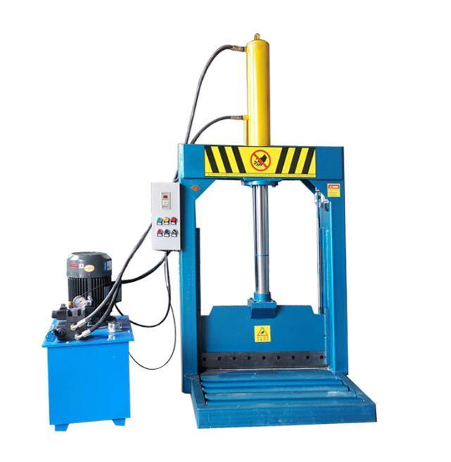 Tire Recycling Machine Auto Hydraulic Rubber Pipe Press Cutting Machine