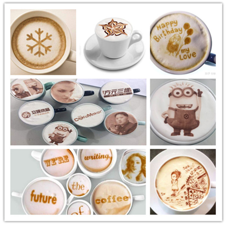 Factory Price 3D Selfie Coffee Printer Machine