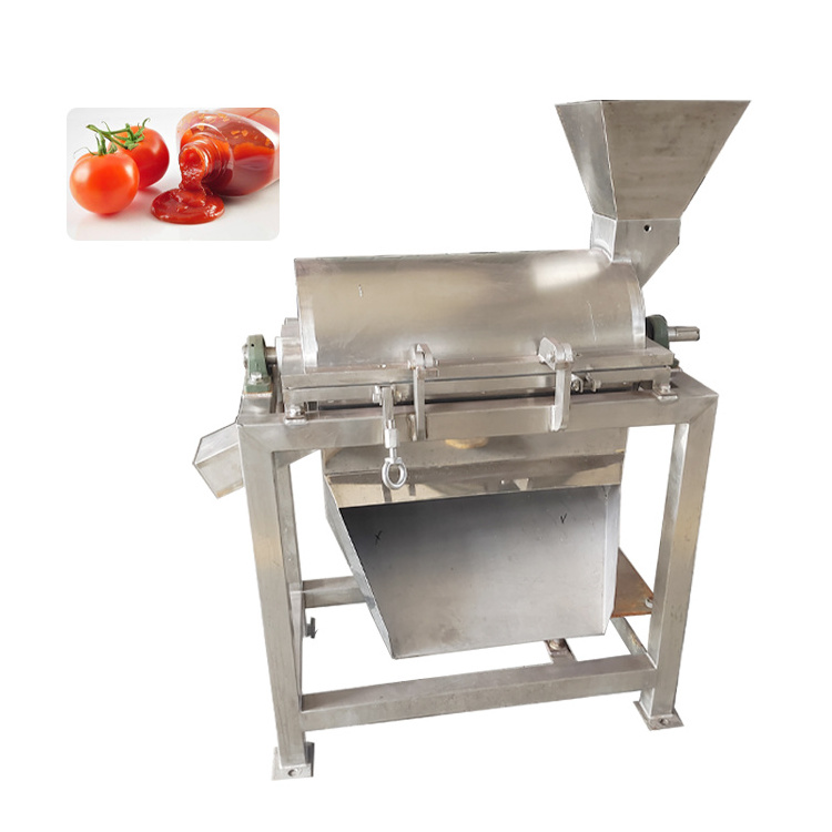 Tomato Pulp Extractor Tomato Crushing Juicer Pulping Machine Industrial