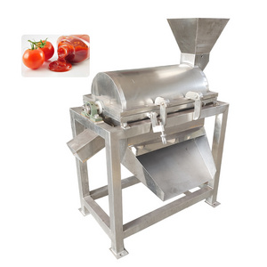 Tomato Pulp Extractor Tomato Crushing Juicer Pulping Machine Industrial