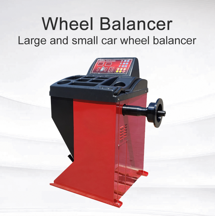 CE / ISO certification vehicle equipment car wheel balancer / wheel balancing machine for heavy duty tyre use