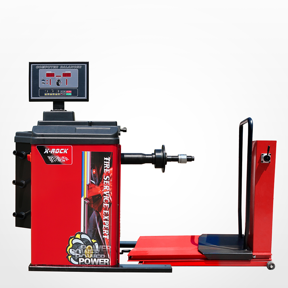 CE / ISO certification vehicle equipment car wheel balancer / wheel balancing machine for heavy duty tyre use