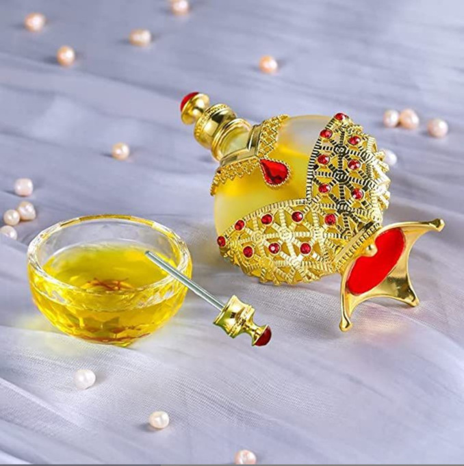 New 12ml 35ml Long Lasting  Arabian Perfume Gold Concentrated  Perfume Oil For Women