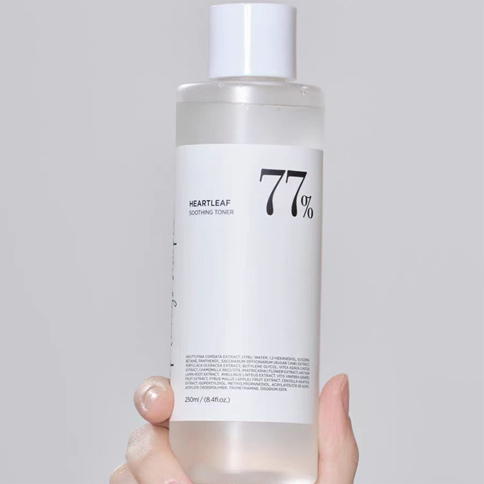 Korea Heart Leaf 77% Soothing Toner, Skin Care Calming Skin Refreshing and Moisturizing Face toner for all skin types