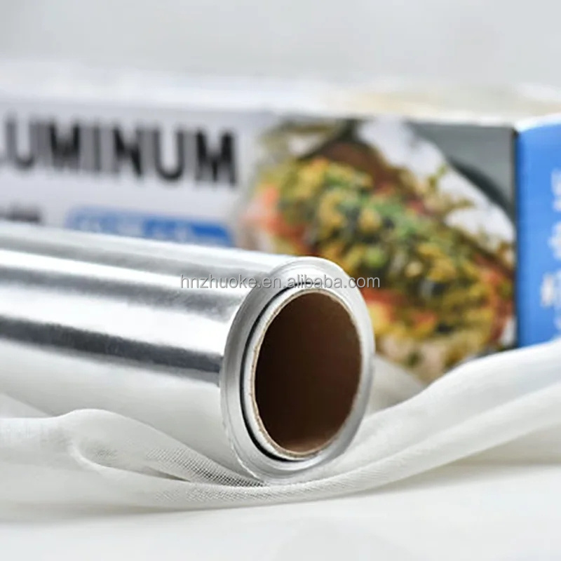 5M Thickened barbecue outdoor household aluminum foil roll package non-stick barbecue grilled baking tin foil