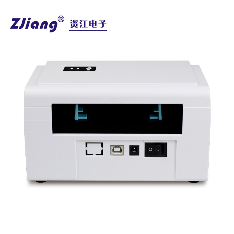 Barcode label sticker thermal printer high printing speed 4inch thermal label printer qr code barcode sticker printer