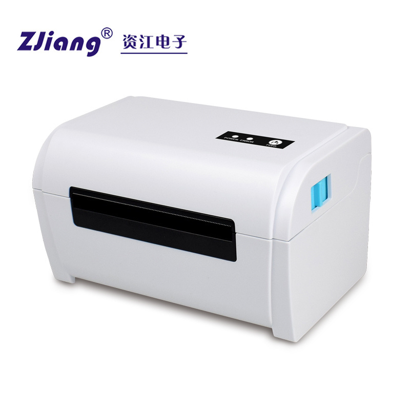 Barcode label sticker thermal printer high printing speed 4inch thermal label printer qr code barcode sticker printer