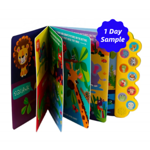 OEM Good Price Programmable Sound Button Book Printing Children Book With Sound Custom