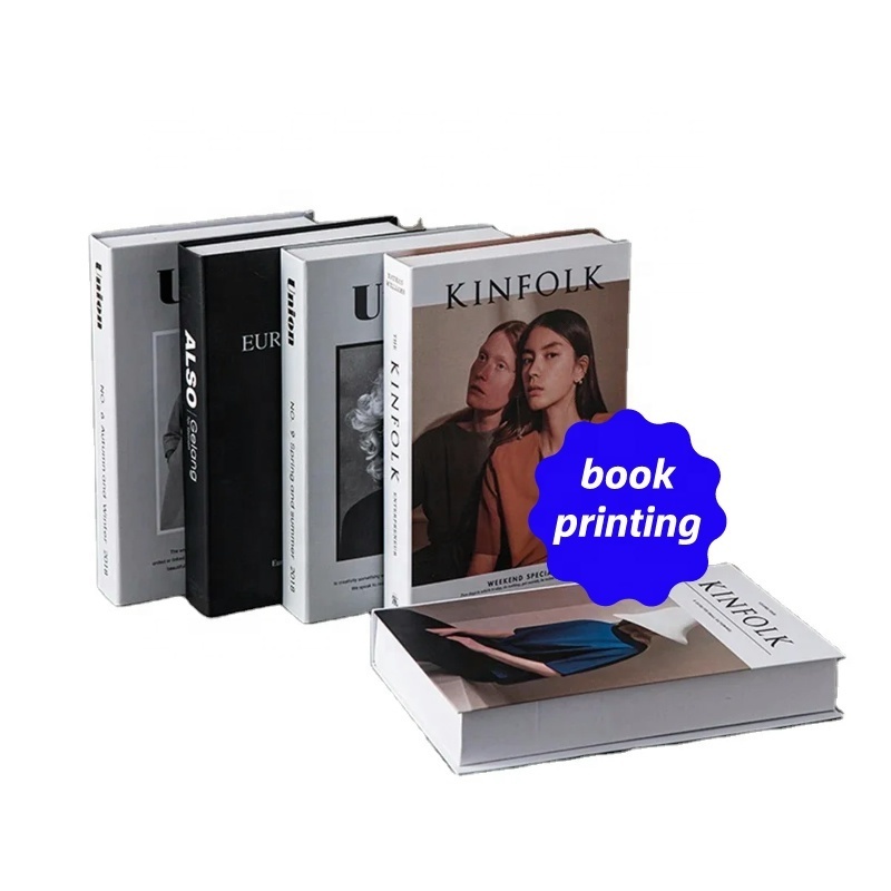 Wholesale Custom Print Books In China Blind Sample Book Printing Hardcover Coffee Table Photo Book Printing