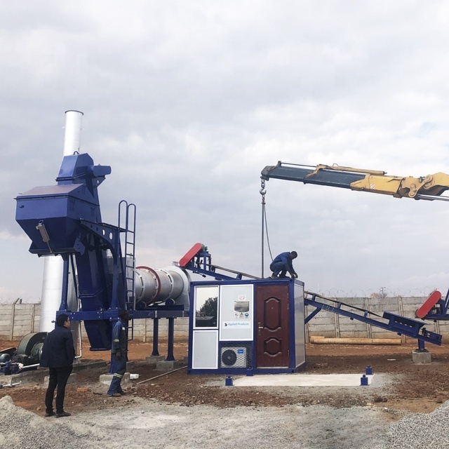 Drum Mix Asphalt Plant Manufacturer 40T/H Price