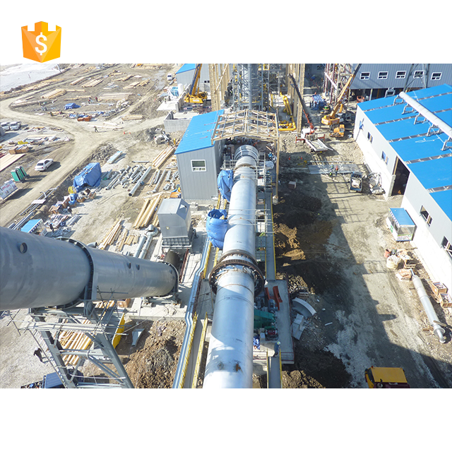 High Efficiency Cement Kaolin Magnesite Calcination Rotary Kiln Price