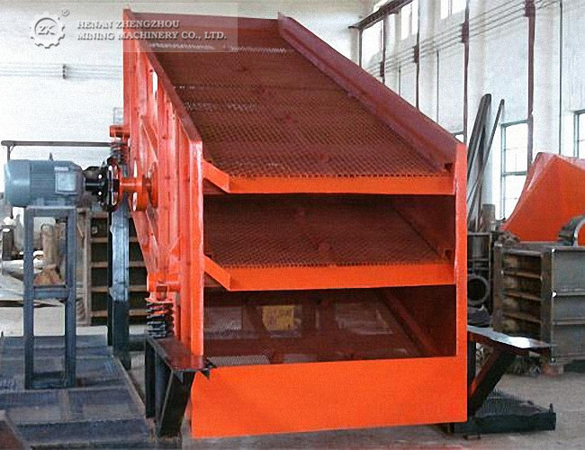 Mining Equipment Vibrating Screen for Gold Sand Rock Crusher Plant