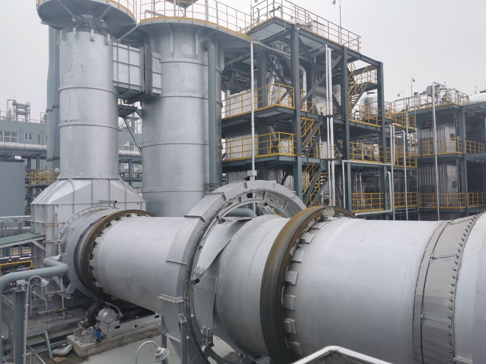 Energy Saving Type Rotary Kiln Solid Waste Incineration