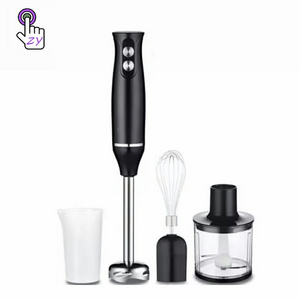 4 IN 1 Food Chopper Electric Hand Held Food Mixers Set Portable Blender With Bowl And Beaker