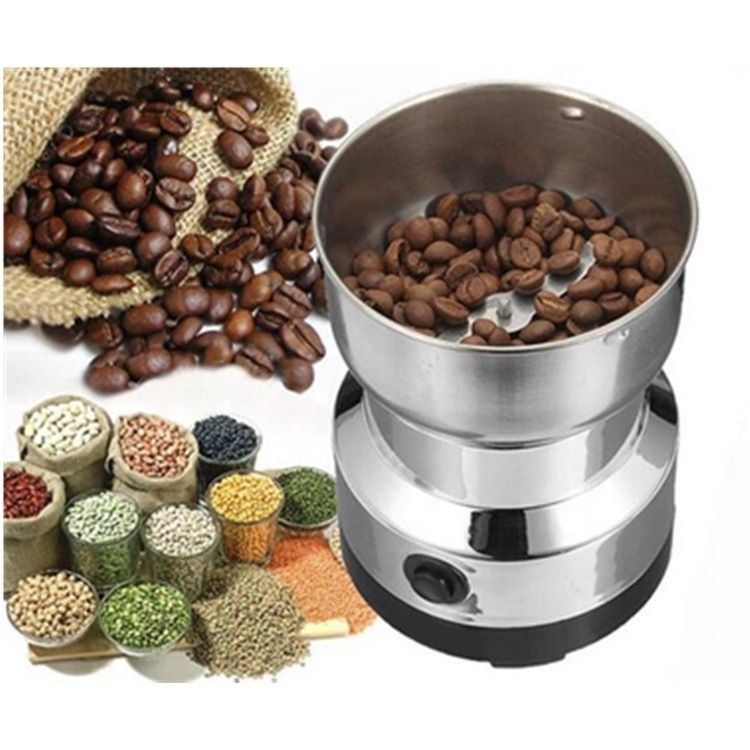 Multi-functional Stainless Steel Spice Nuts Grains Bean Grinding Electric Coffee Grinders For Coffee Beans Spices Masala Grind