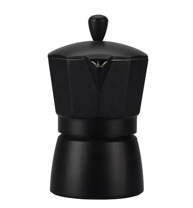 1/2/3/4/6/9/12 Cups Wholesale Factory Suppliers Oem Black/Red Styles Espresso Maker Aluminum Coffee Moka Pot