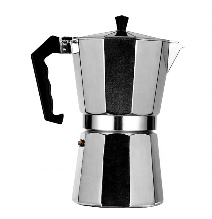 New Design Customized Classical Aluminum Espresso coffee maker Moka Pot