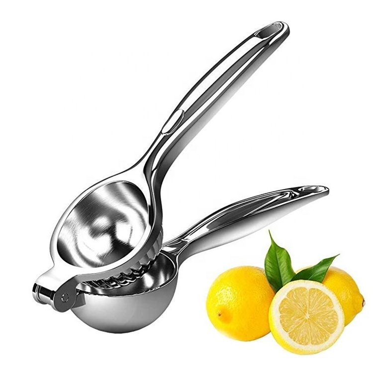 Manufactures hand press Manual Lemon Squeezer Heavy Duty Metal Lemon Squeezer Stainless steel