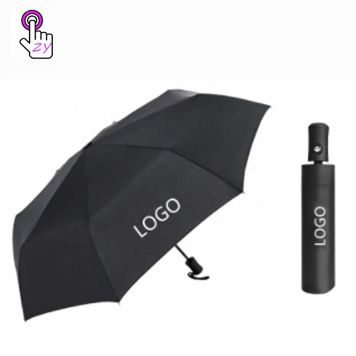 Umbrella Wholesale High Quality Black Handle Golf Umbrella With Logo Free Sample Designs