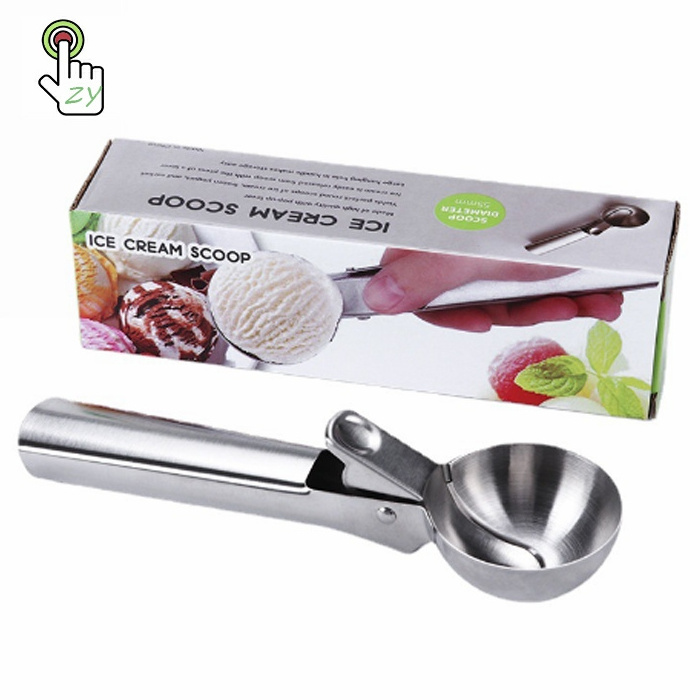 Perfect Balls Comfort Grip Stainless Steel 430 Ice Cream Scoop Scooper Watermelon Scoop