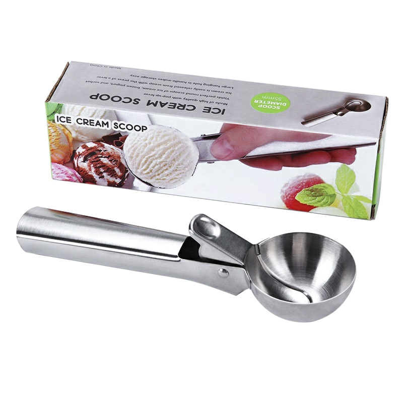 Perfect Balls Comfort Grip Stainless Steel 430 Ice Cream Scoop Scooper Watermelon Scoop