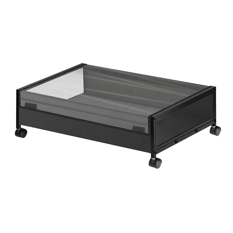 Wheeled moving dustproof storage box under the bed storage rack under the bed storage rack