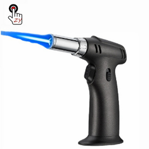 Gun Shaped Cigarette For Cigar Plastic Low Price New Arrivals Wholesale Gas Environmental Protection Torch Lighters Jet Flame