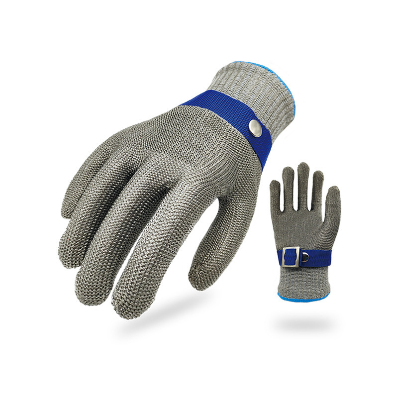 Cut Gloves Cut Resistant Stainless Steel Working Gloves Metal Mesh Anti Cutting Butcher Kitchen Gloves