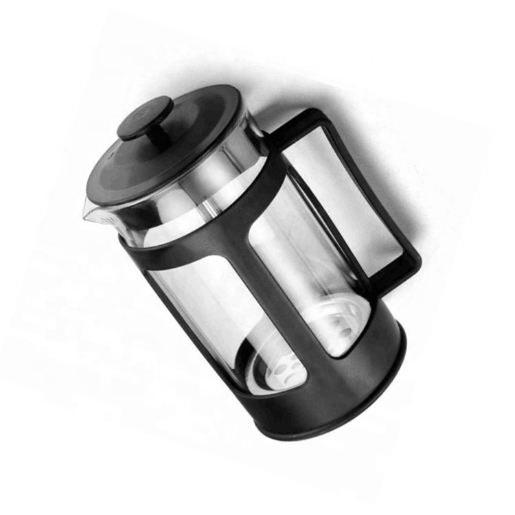 Custom logo Gift Sets Glass french press Wholesale Fashionable Travel Private Label Plastic Coffee Maker French Press