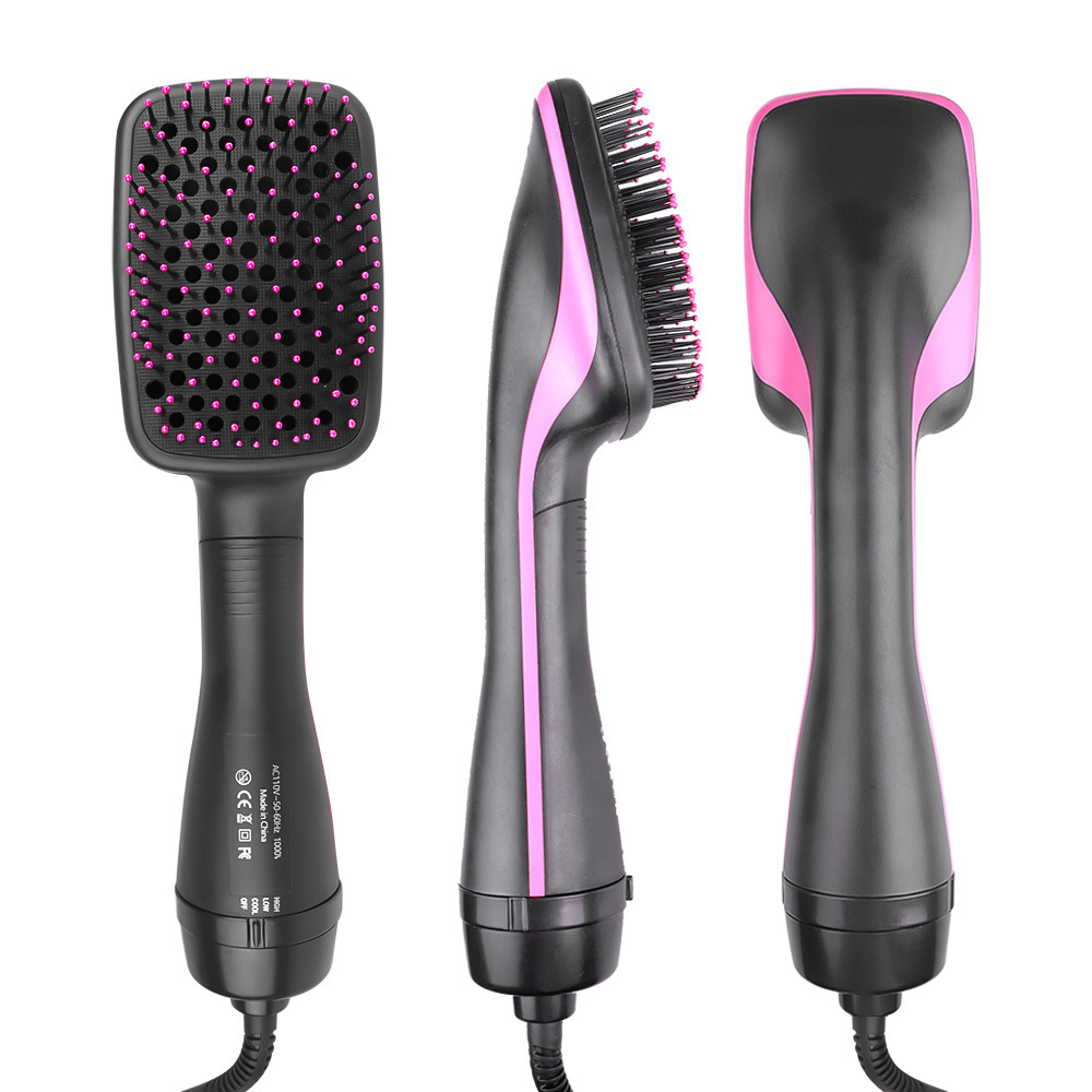 Hair dryer One Step Hair Straightener Brush 3 in 1 Brush Blow Dryer Styler Woman Hair Straightener Comb