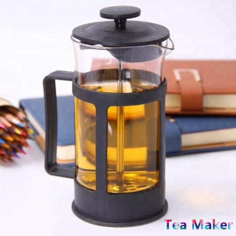 Custom logo Gift Sets Glass french press Wholesale Fashionable Travel Private Label Plastic Coffee Maker French Press