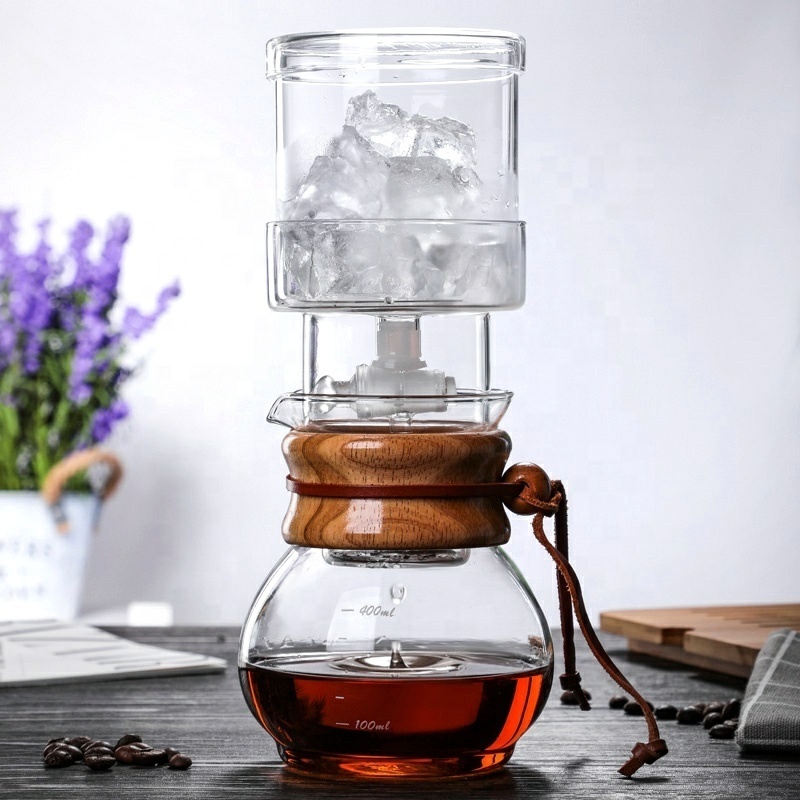 Manufactures Hot custom logo plastic tritan BPA free high borosilicate glass camping portable iced cold brew coffee maker