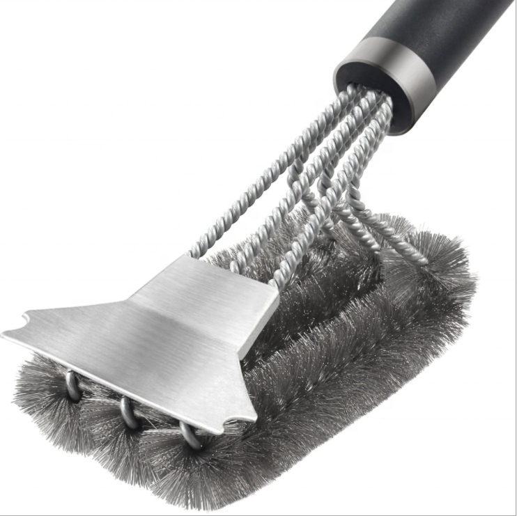 Grill Brush And Scraper Grill Brush Non-Stick Grill Brush And Scraper