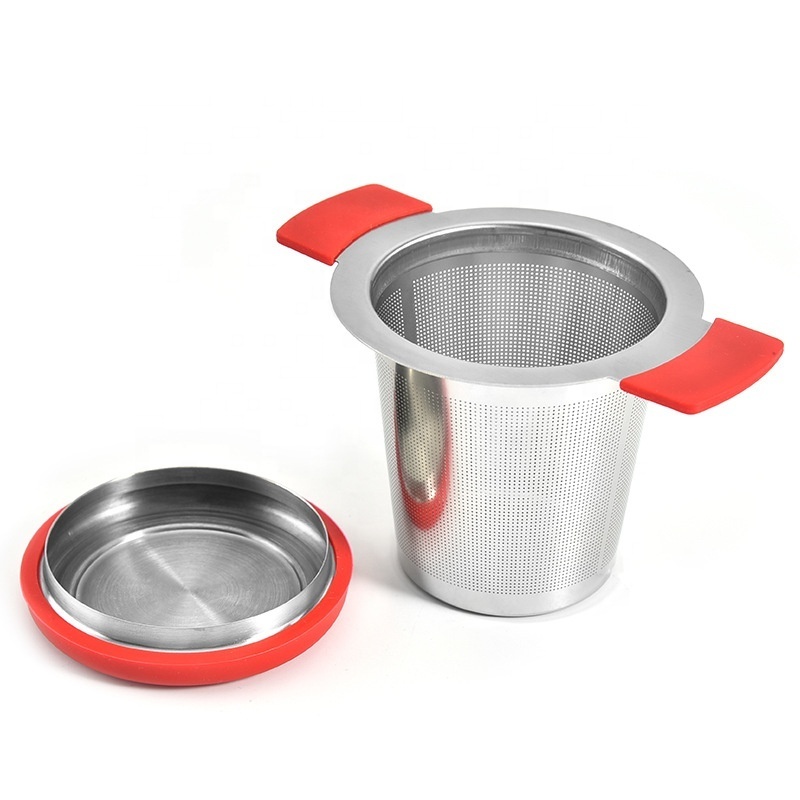 Extra Fine Mesh Tea Filter with Large Capacity Stainless Steel Tea Strainer Steeper for Loose Leaf Tea and Coffee