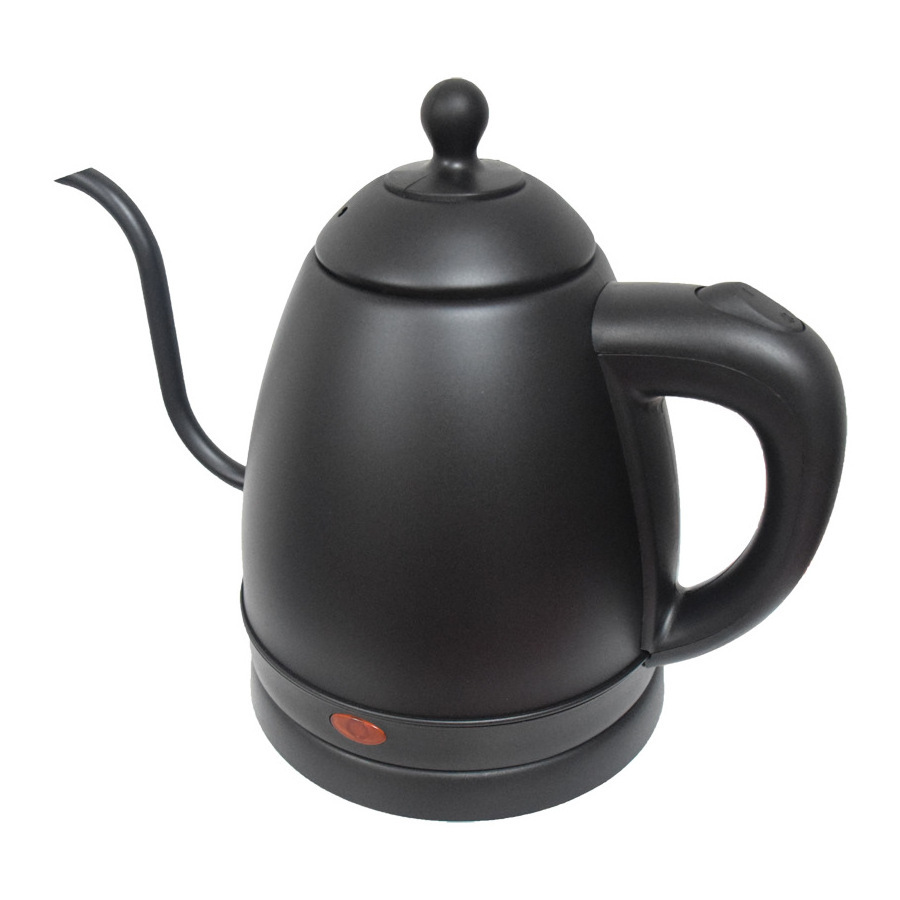 1.0L Small Kitchen Appliance Electric Kettle Gooseneck Stainless Steel Water Boiler