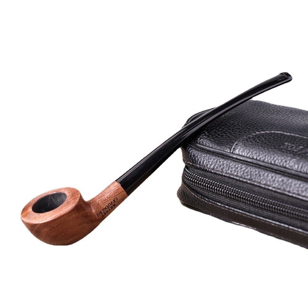 Wood Pipe Briar Hand Smoke Oem Odm Hot Sale Handmade Crafts New Arrival Herb Wood Pipe