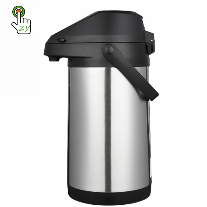 Big Size Lever  Stainless steel insulated thermal pump coffee thermos pump airpot