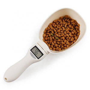 Pet Measuring Cup Cat food Dog food electronic scale cast food measuring spoon scale shovel scientific feeding 800g