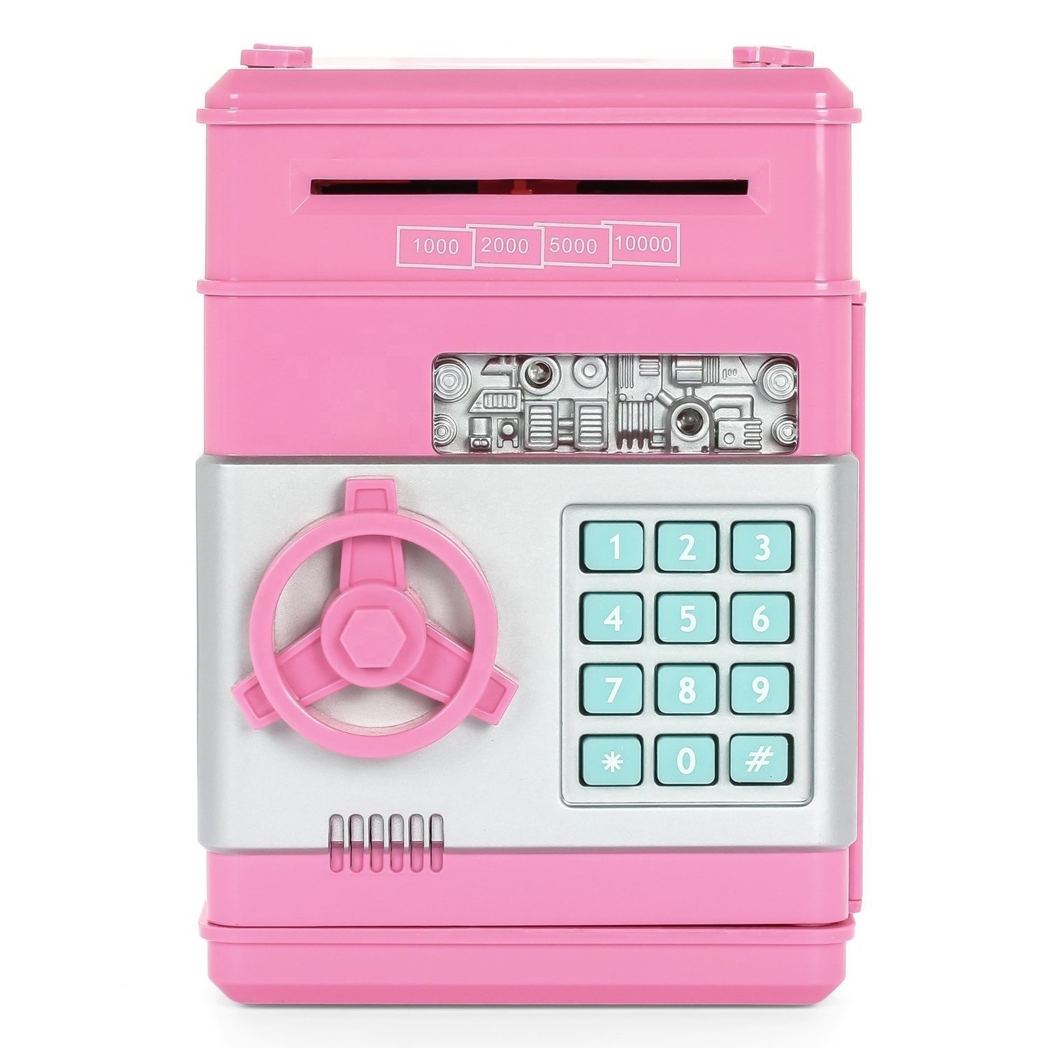 Hot Manufactures Electronic Piggy Bank Safe Money Box Children Digital Coins Cash Saving Safe Atm Piggy Bank