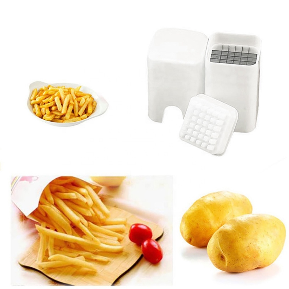 Vegetable Potato Slicer Cutter French Fry Cutter Chopper Chips Making Tool Potato Cutting Kitchen Gadgets Vegetable Cutter