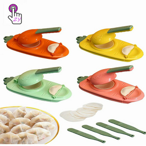 Dumpling Maker Machine 2 In 1 Dumpling Maker Dumpling Skin Maker Moulds Press Pressing Dough Press