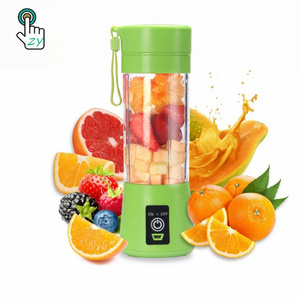 Handheld Blender Portable Juicer Mixer Usb Chargeable Electric Kitchen Food Processor 400Ml Quick Juicing Fruit Cup